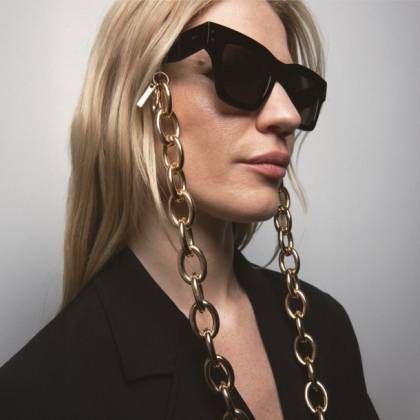 Връзка за очила Kaleos Metal XL Chain Gold